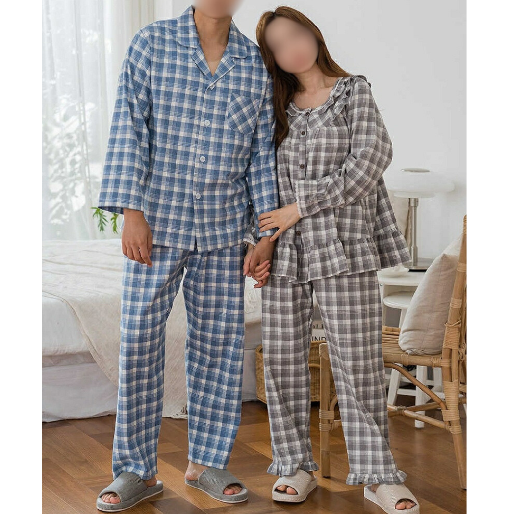 [New] TSP - 82 CARINA Cotton Couple Pajamas Set