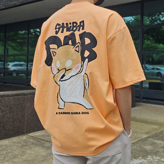 [HOT] TS-15 Shiba Inu DAB T-shirt