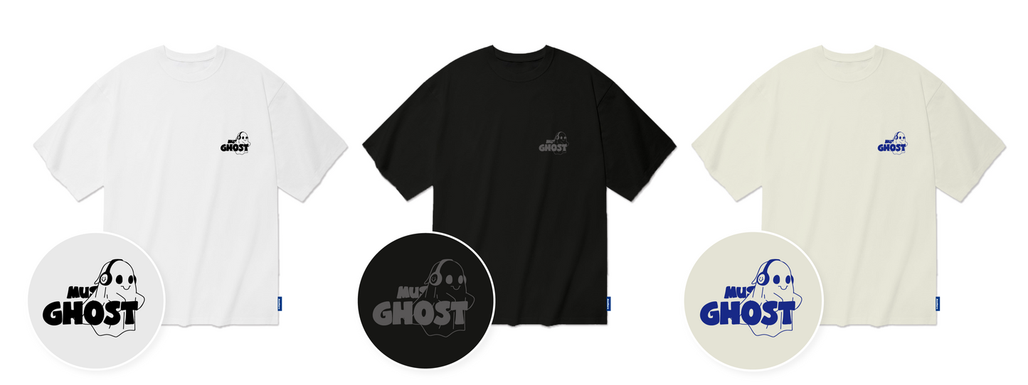 [Pre-Order] TSP - 19 Music Ghost Overfit Short Sleeve T-shirt