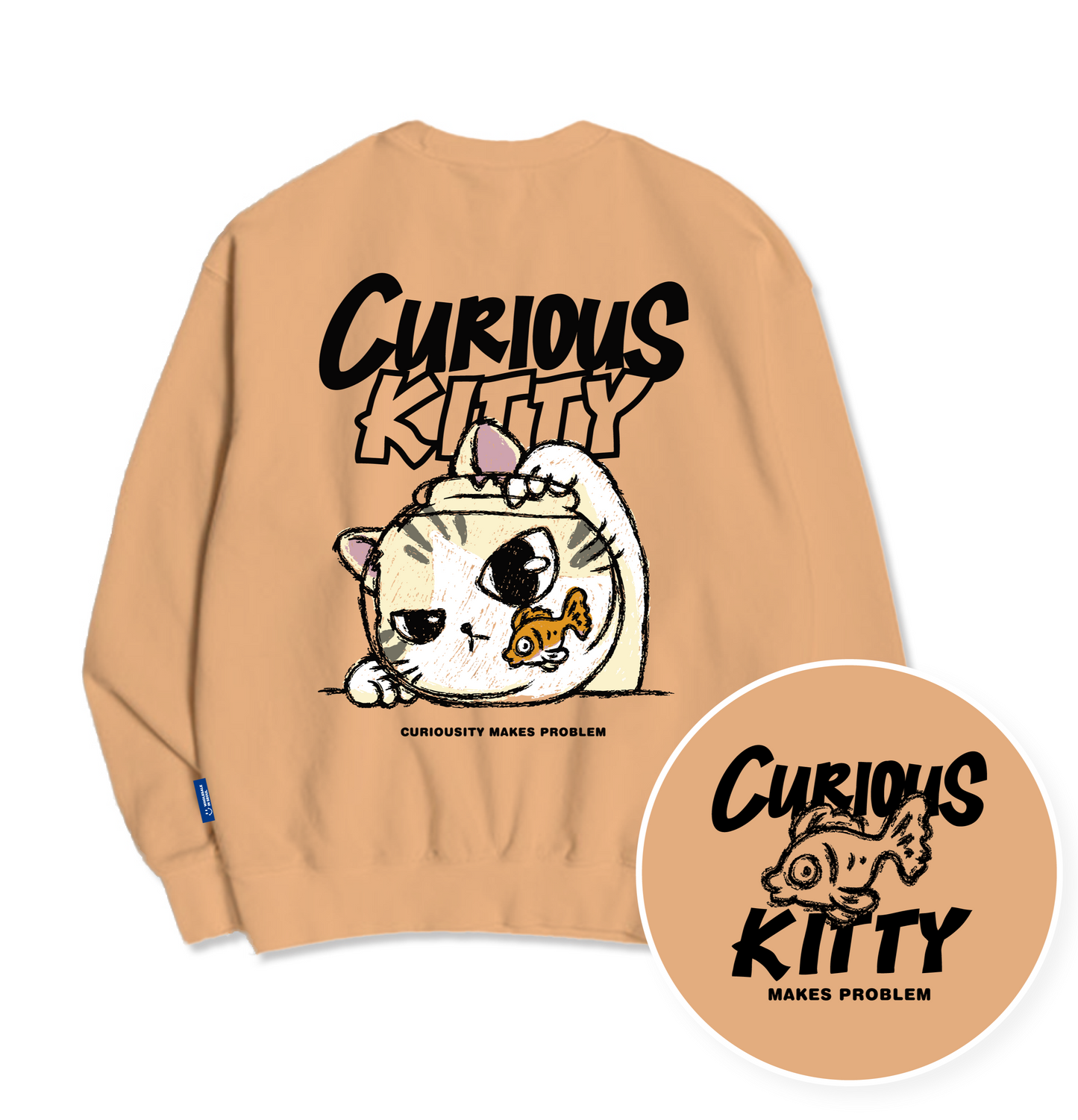 [Pre-Order] TSP - 29 F/W Curious Cat Sweatshirt