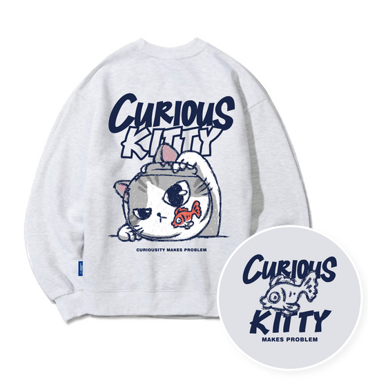 [Pre-Order] TSP - 29 F/W Curious Cat Sweatshirt