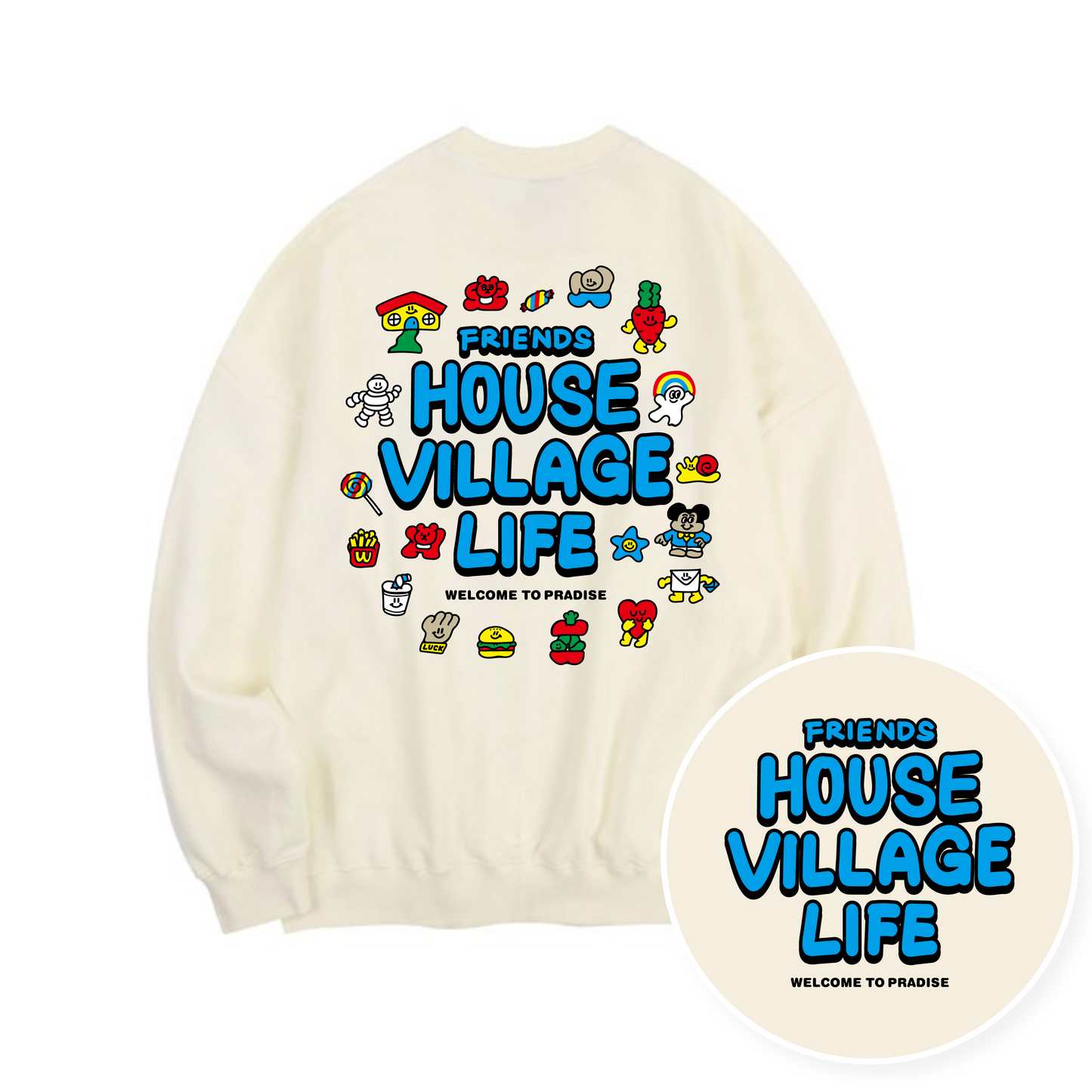 [Pre-Order] TSP - 35 F/W House Village Sweatshirt