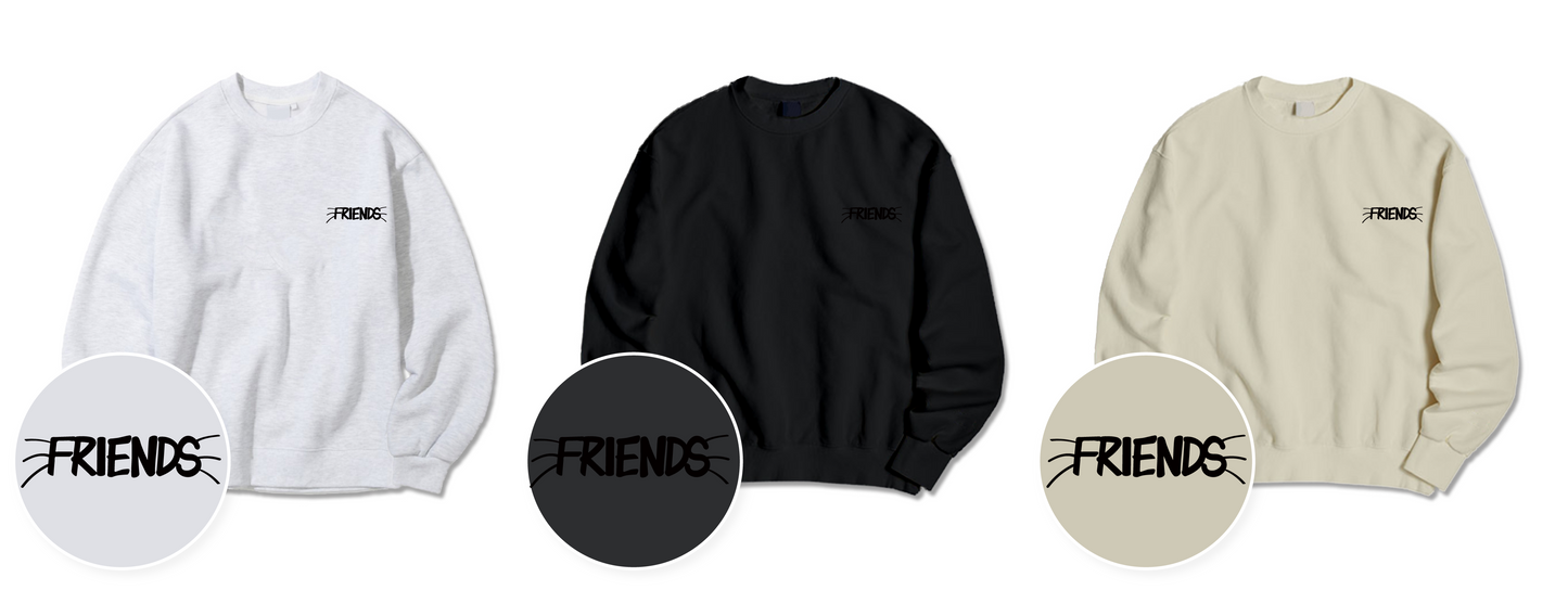 [NEW] TSP - 39 Friend Cat Sweatshirt