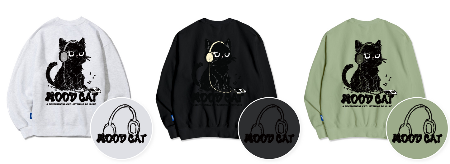 [NEW] TSP - 37 Mood Cat Sweatshirt