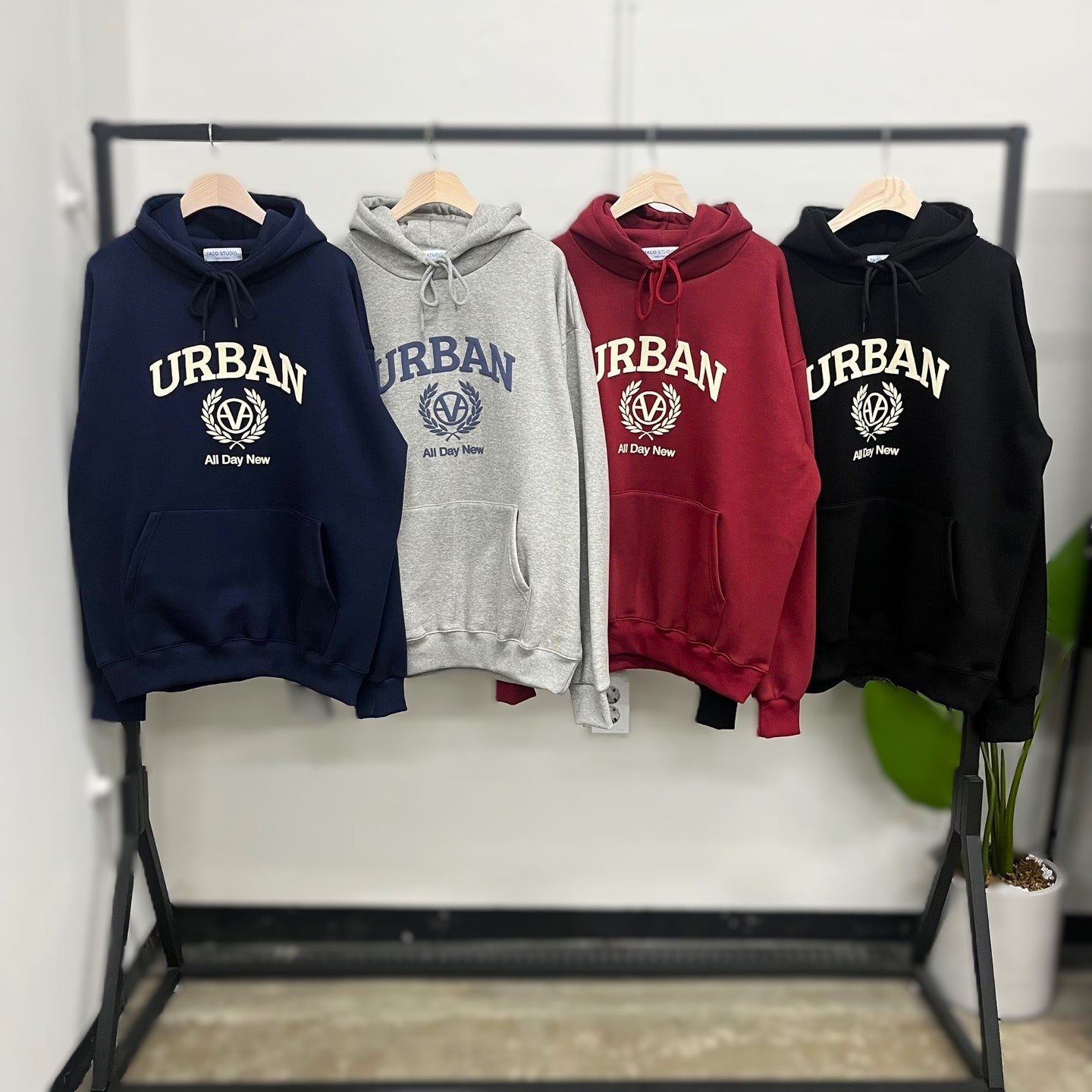 [F/W] TSP-77 URBAN Fleece-Lined Hoodie