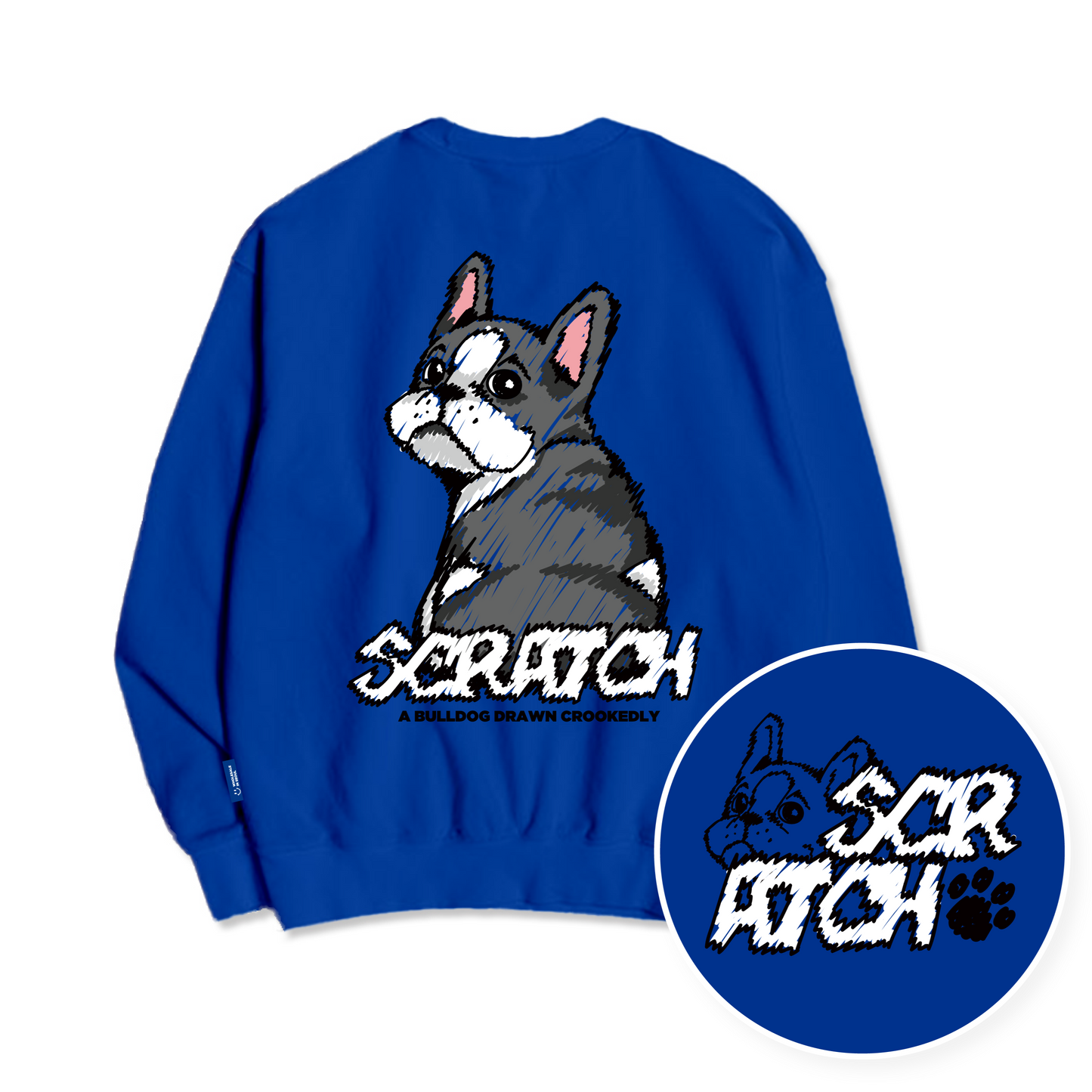 [New] TSP-58 Scratch Bulldog Sweatshirt