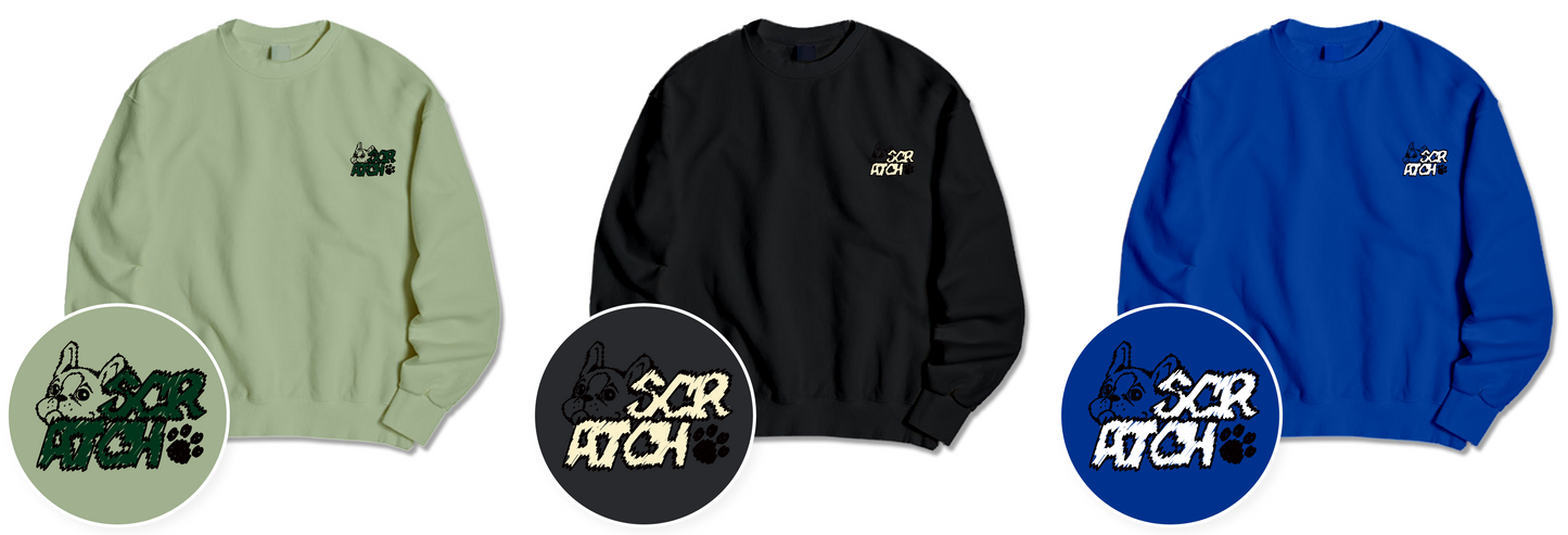 [New] TSP-58 Scratch Bulldog Sweatshirt