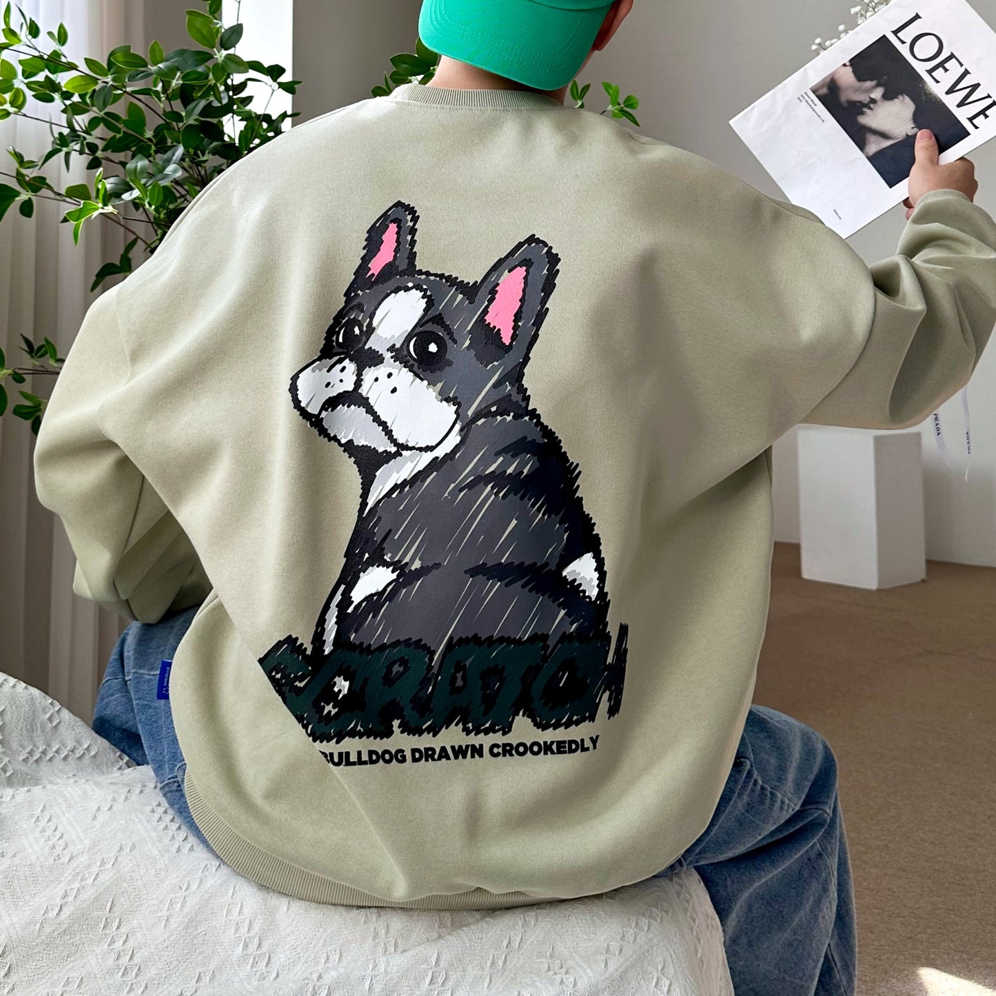 [New] TSP-58 Scratch Bulldog Sweatshirt