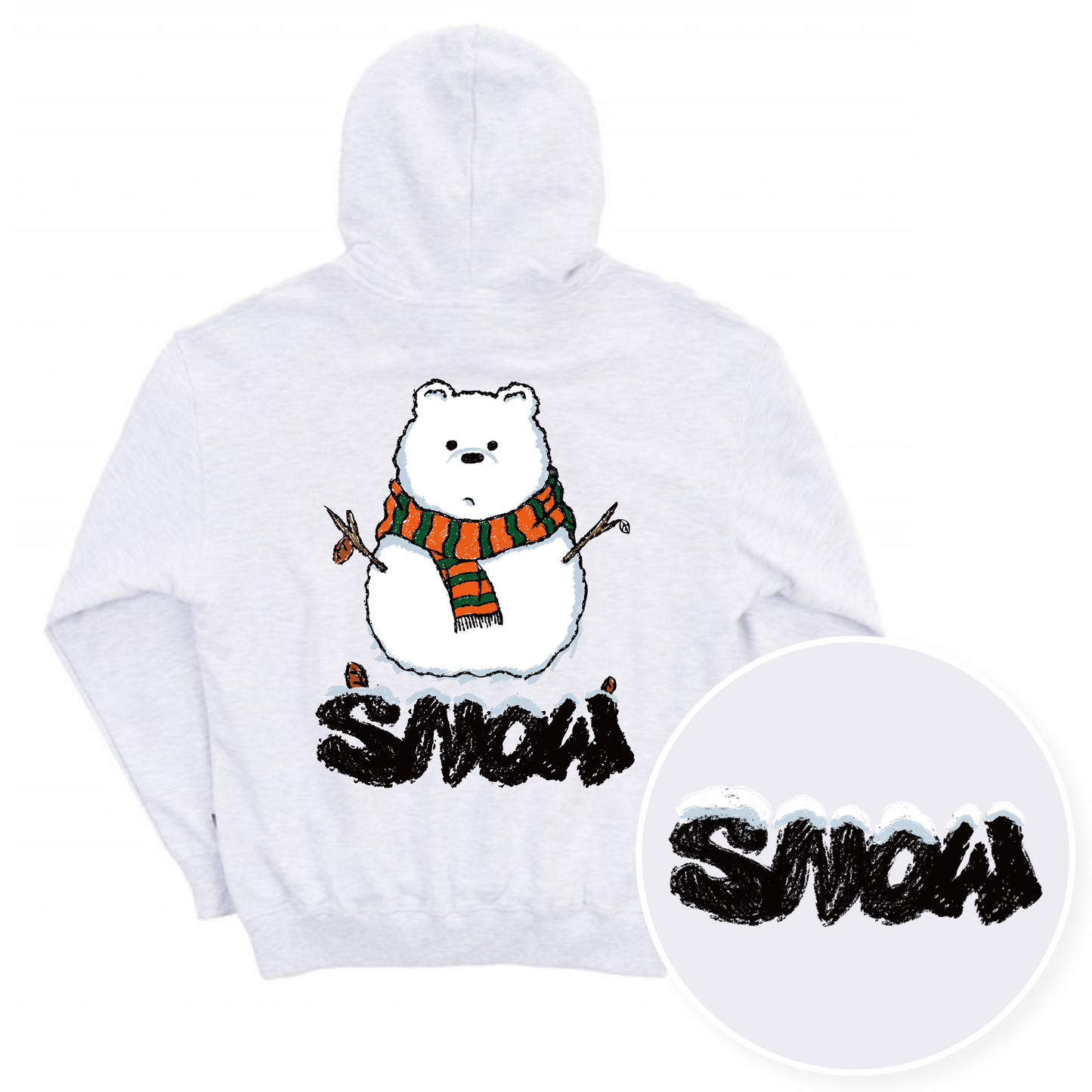 [F/W] TSP - 90 Snow Bear Hoodie