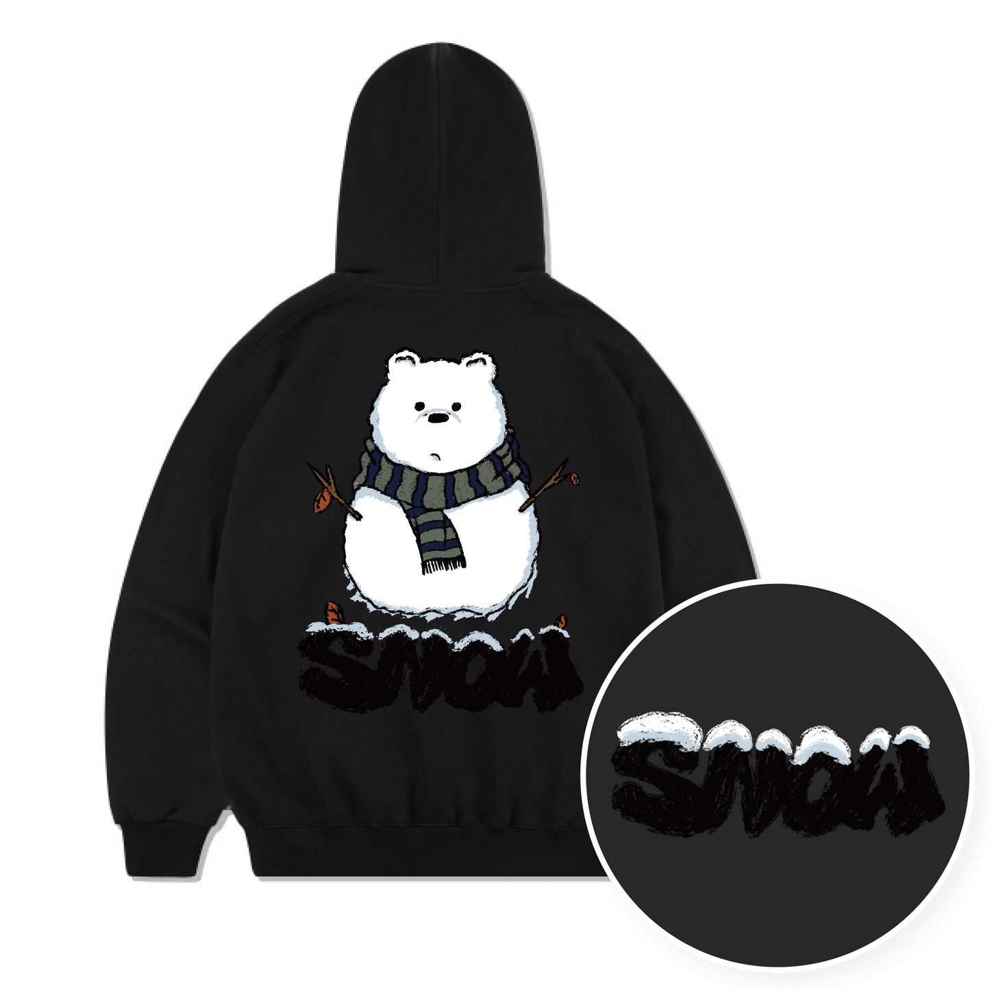 [F/W] TSP - 90 Snow Bear Hoodie