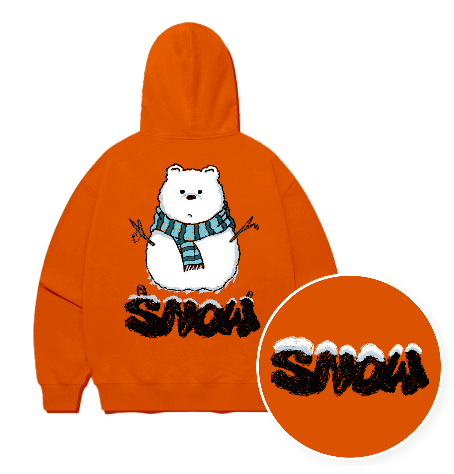 [F/W] TSP - 90 Snow Bear Hoodie